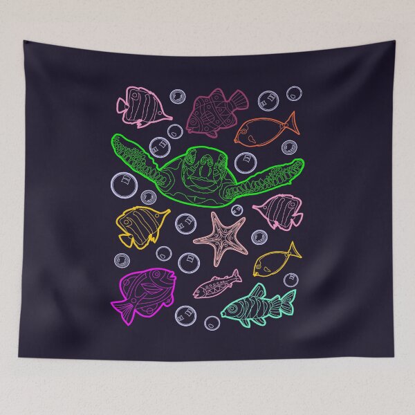 Item preview, Night Time Aquarium designed and sold by evisionarts.
