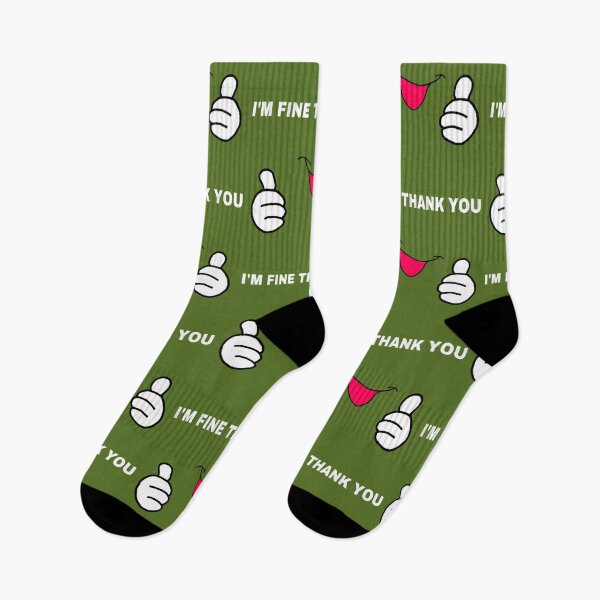 Item preview, I’M fine thanks you simple t-shirt & Cava good designed and sold by Stickers  Designer.