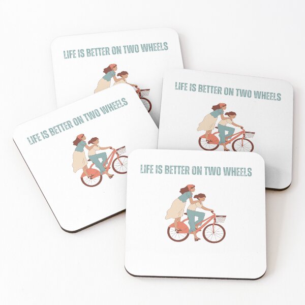 Item preview, Life is Better on Two Wheels designed and sold by Joshu77.
