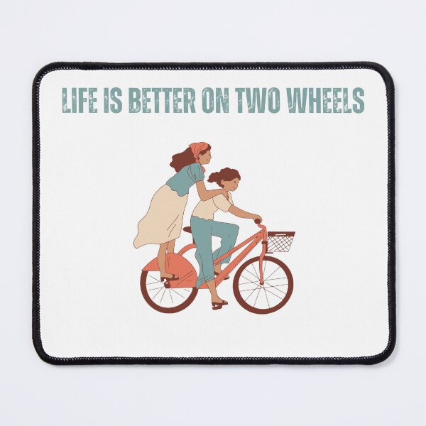 Item preview, Life is Better on Two Wheels designed and sold by Joshu77.