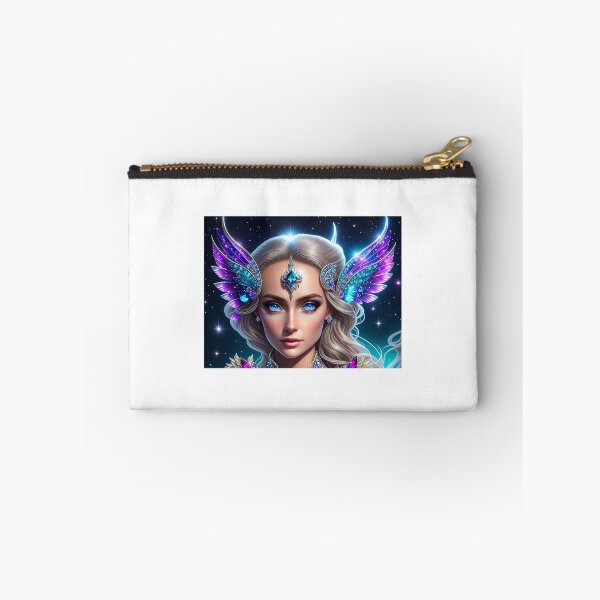 Item preview, Fantasy Art: Crystal Moon Goddess, Gem Goddess, Celestial Goddess designed and sold by SerenityOracle.