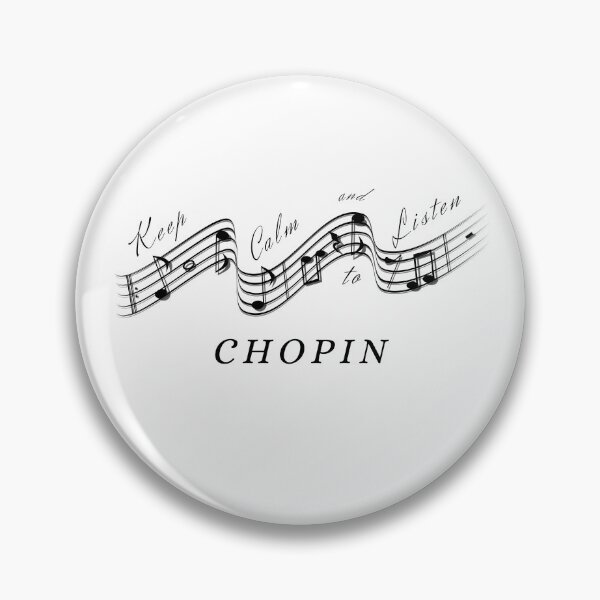 Item preview, Frédéric Chopin - Keep calm and listen to - Best Classical Music Composer and Pianist designed and sold by Vintage-TM.