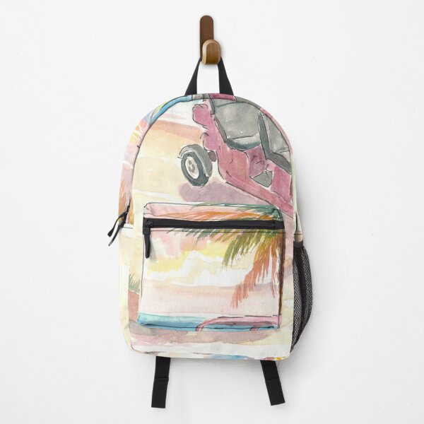 Item preview, Coastal Cruising with Beach Cart during Romantic Sunset designed and sold by artshop77.