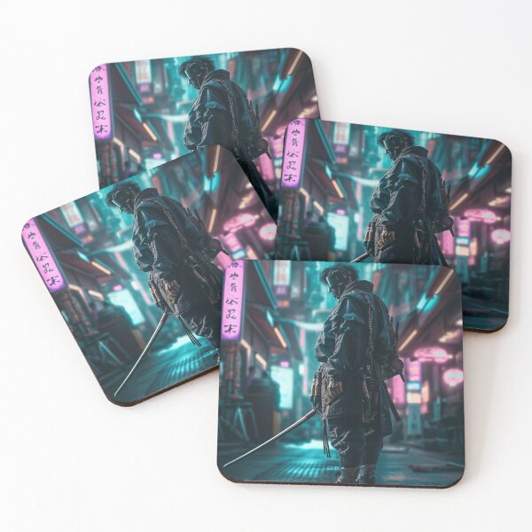 Item preview, Cyberpunk meets Samurai in this Futuristic Street Shot designed and sold by CreationP.
