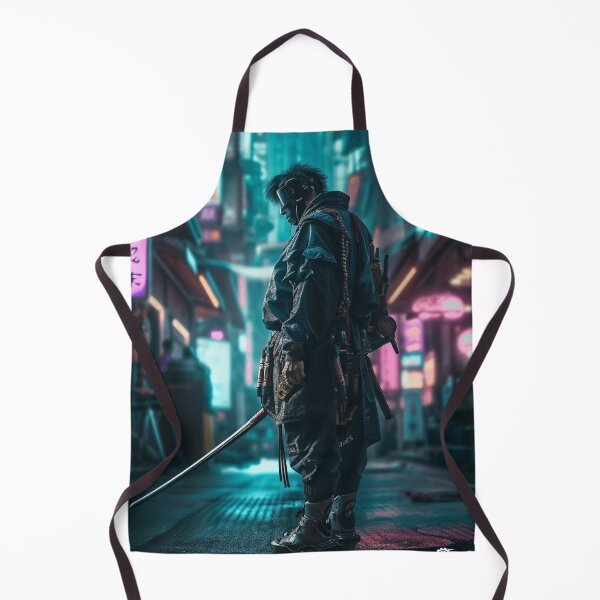 Item preview, Cyberpunk meets Samurai in this Futuristic Street Shot designed and sold by CreationP.