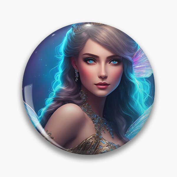Item preview, Fantasy Art: Crystal Moon Goddess, Gem Goddess, Celestial Goddess designed and sold by SerenityOracle.