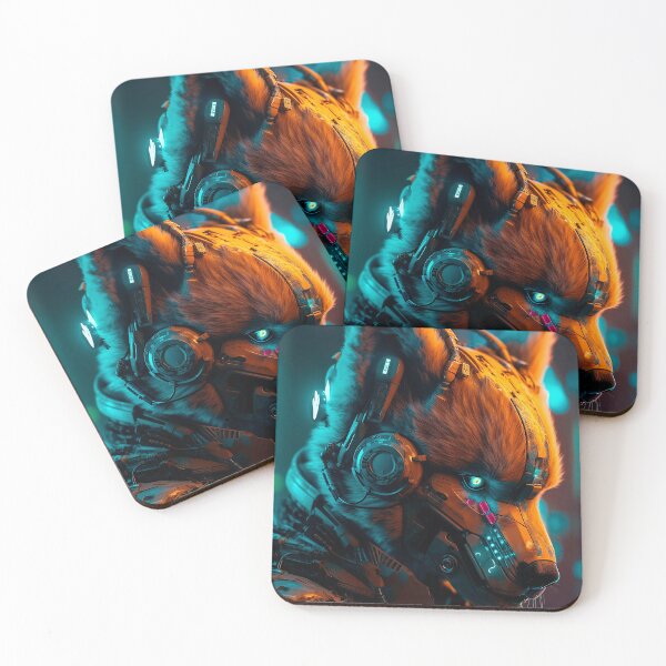 Item preview, Cyberpunk Fox #2 designed and sold by VictorSchell.
