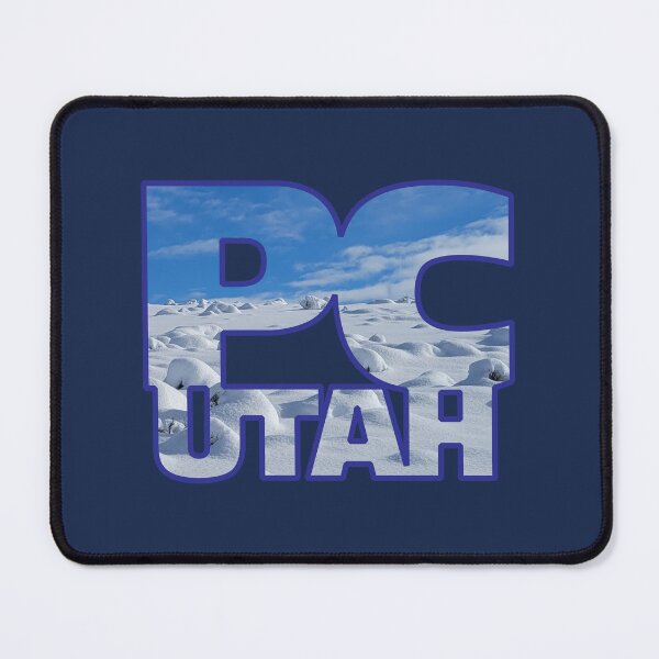 Item preview, Park City Utah Snow and Sky Photo in PC Utah Text designed and sold by Mountain Flower.