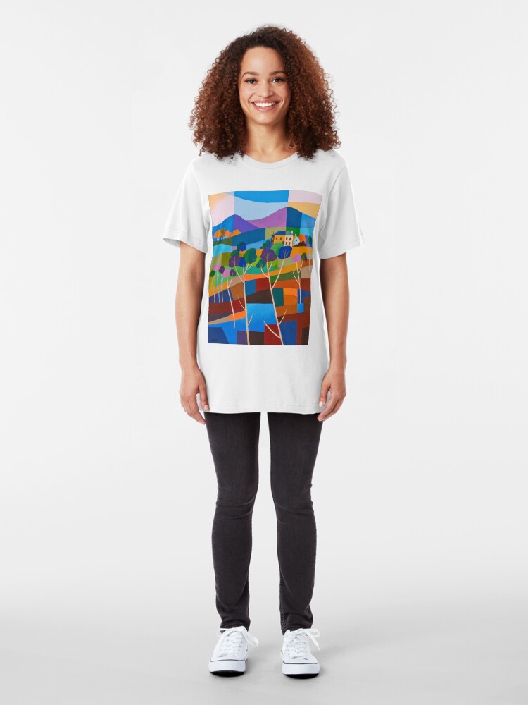 Alternate view of RICHMOND VIEW II, TASMANIA Slim Fit T-Shirt