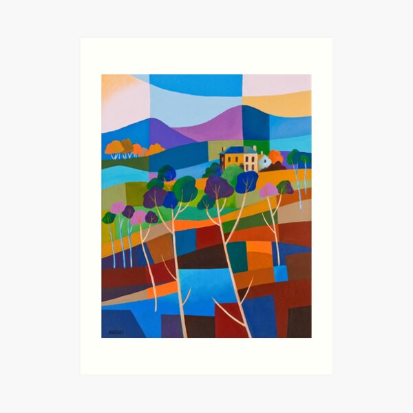 RICHMOND VIEW II, TASMANIA Art Print