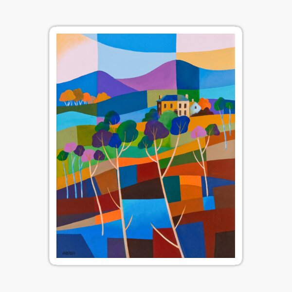 RICHMOND VIEW II, TASMANIA Sticker