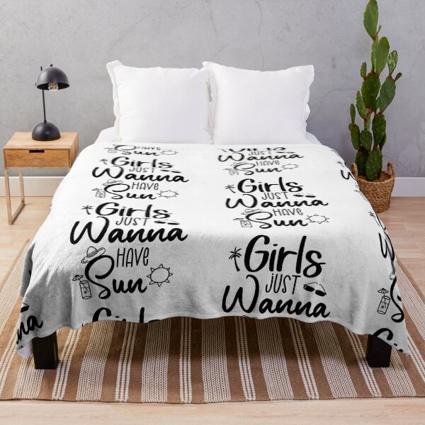 Item preview, Girls Just Wanna Have Sun I Beach Summer Gifts designed and sold by younghopes.