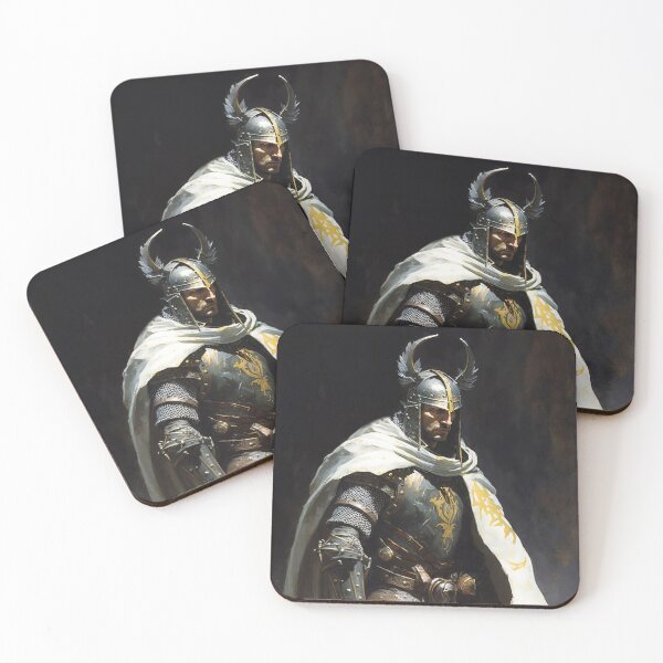 Item preview, Portrait of a Medieval Fantasy Warrior designed and sold by AM FineArtPrints.