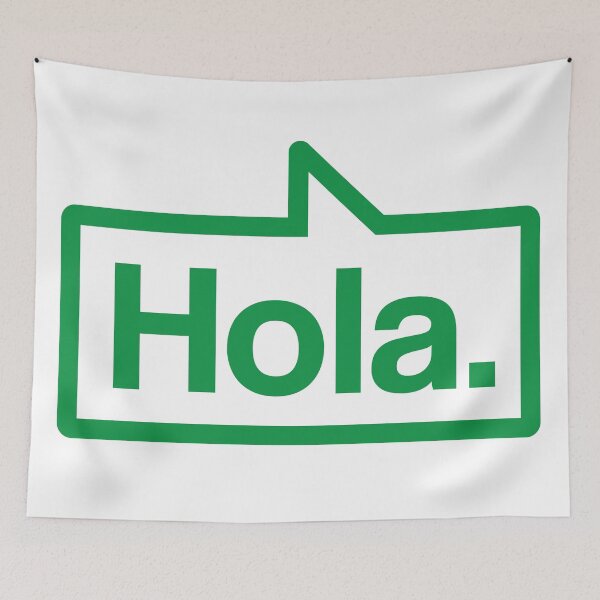 Item preview, Hello - Talking Shirt (Green) designed and sold by Justin Ellis.