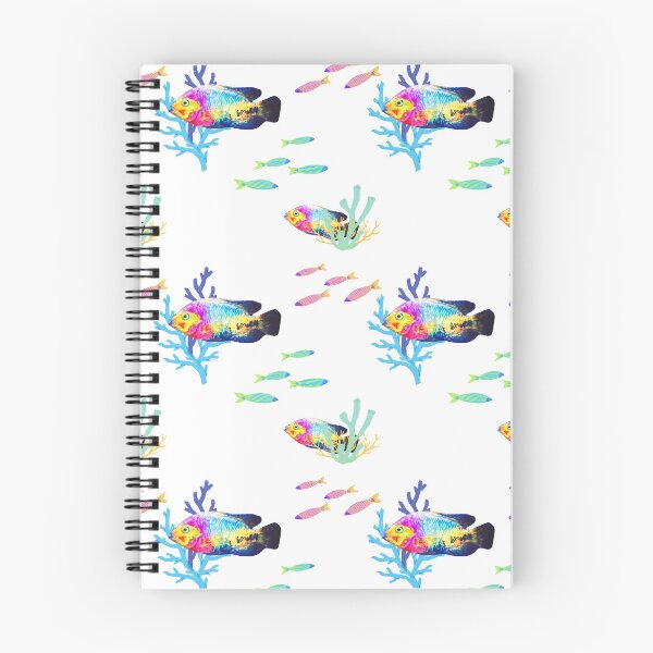 Item preview, Van Gogh Fish on White designed and sold by B0NJ0Y.