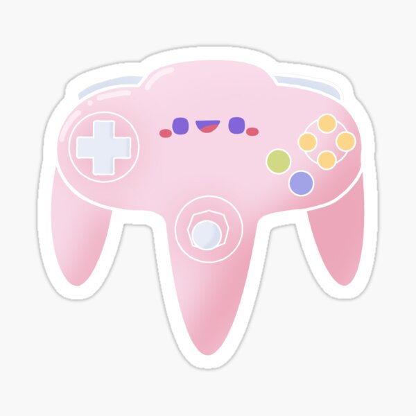 "Cute Retro Controller" Sticker For Sale By DesignsByJupe | Redbubble