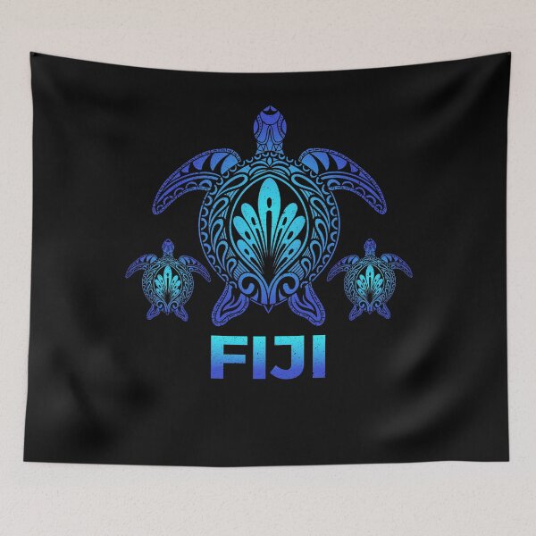 Item preview, Vintage Fiji Ocean Blue Sea Turtle Souvenirs designed and sold by kalpanik_Rehana_Begum.