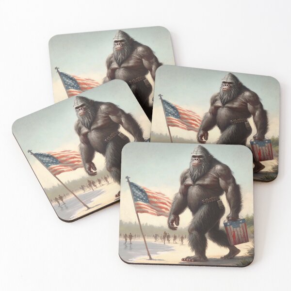 Item preview, Beach Day Squatch  designed and sold by Matt's Artificial Nature.