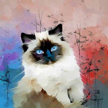 Artwork thumbnail, Abstract Ragdoll by larsbw