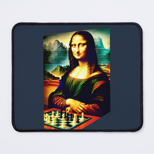 Item preview, Mona Lisa checkmate (#02) designed and sold by SolidEarthArt.