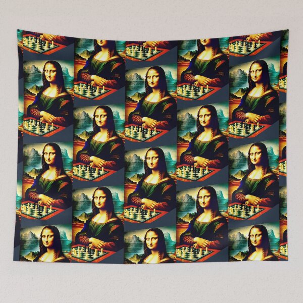 Item preview, Mona Lisa checkmate (#02) designed and sold by SolidEarthArt.