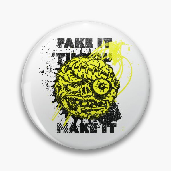 Item preview, Fake it 'til you make it (yellow) designed and sold by Fran Thornton.