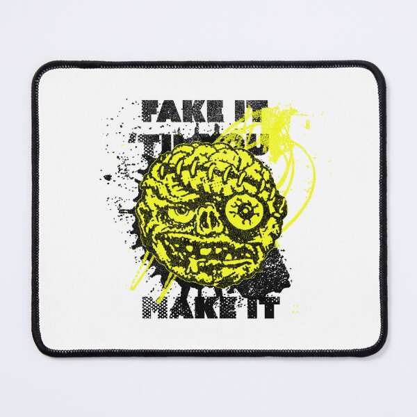 Item preview, Fake it 'til you make it (yellow) designed and sold by Fran Thornton.