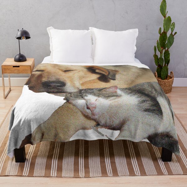 Item preview, Dog Sleeping With Cat designed and sold by bwalkama.