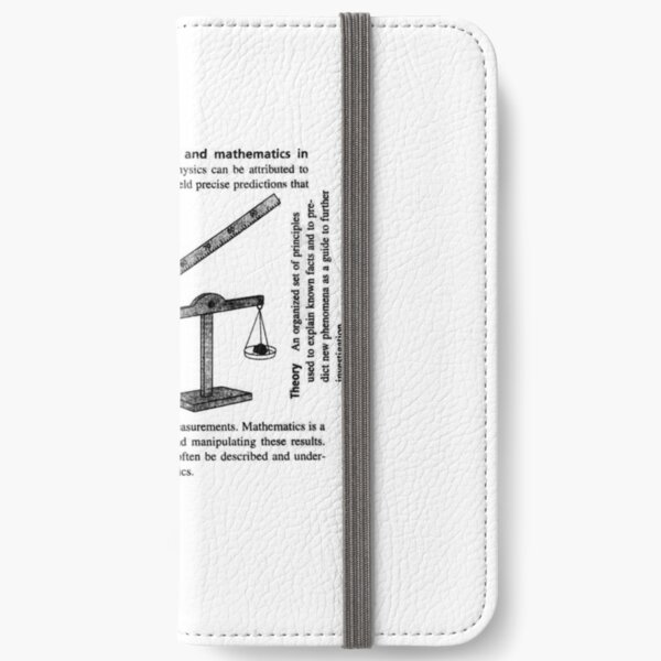 General Physics, PHY 110 iPhone Wallet