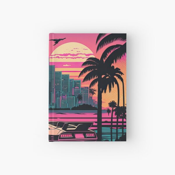 Item preview, Miami Vice Retro Super Car - Vintage 1980s Nostalgia Design designed and sold by RETRO1985.