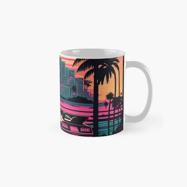 Item preview, Miami Vice Retro Super Car - Vintage 1980s Nostalgia Design designed and sold by RETRO1985.