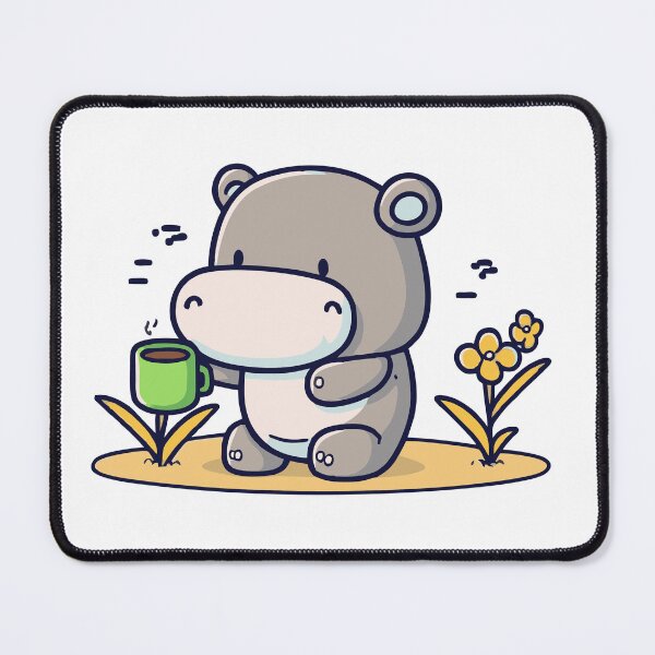 Item preview, relaxed hippo designed and sold by artalchemist.