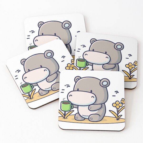 Item preview, relaxed hippo designed and sold by artalchemist.