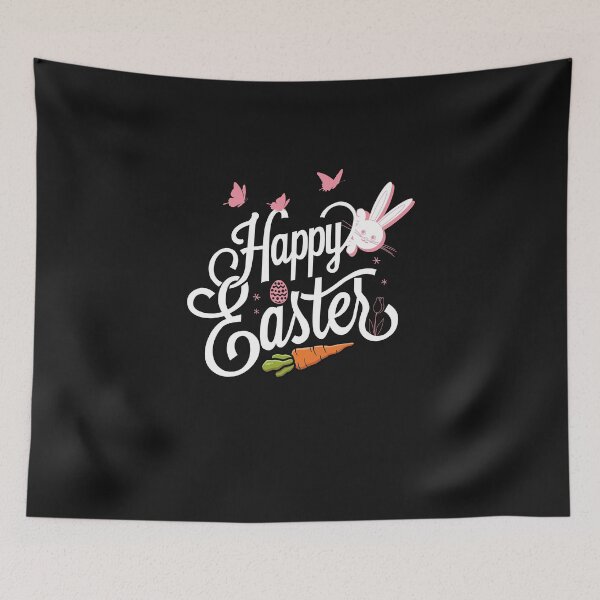 Item preview, Happy Easter Bunny Rabbit Face Funny Easter Day Women Girls T-Shirt designed and sold by avadacase.