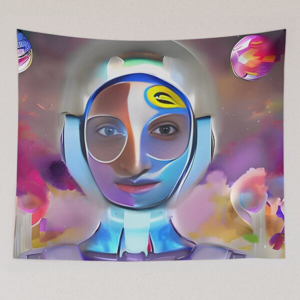 Item preview, Transcending Humanity: The Cyborg Explorer designed and sold by masabo.