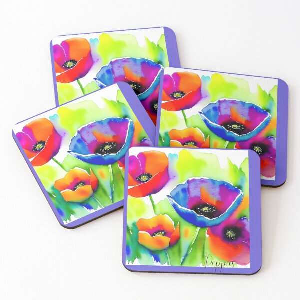 Item preview, Drenched Poppies designed and sold by lifeinspired4u.