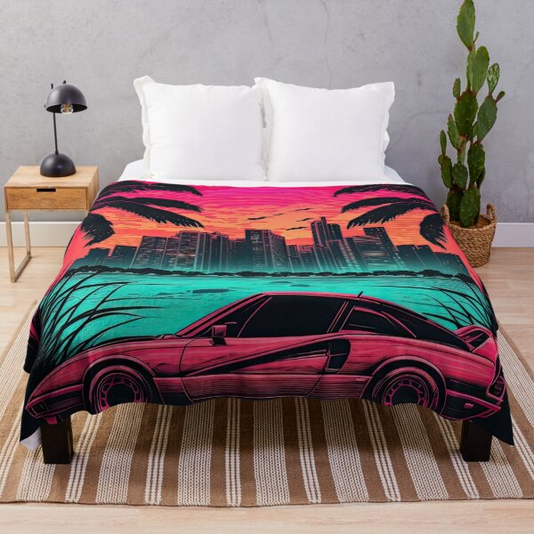 Item preview, Miami Vice Retro Super Car Design -1980s Visions designed and sold by RETRO1985.