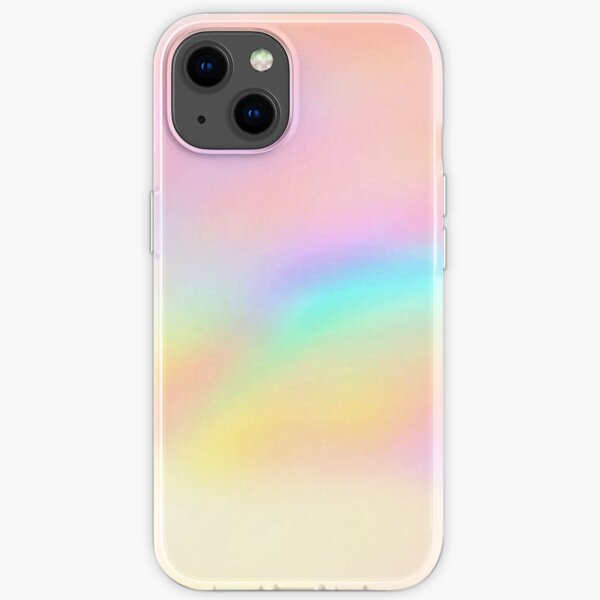 Schillernde ästhetische Farbe iPhone Flexible Hülle