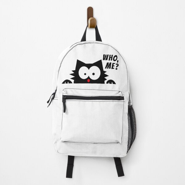 Item preview, Who, me? Black cat designed and sold by I-dsgn.