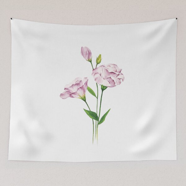 Item preview, Lisianthus Flower Watercolor designed and sold by ug-atelier.