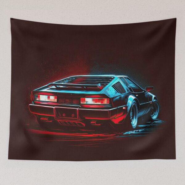 Item preview, Retro Sports Car 1987 - Time Travel Thoughts designed and sold by RETRO1985.
