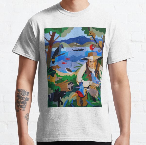 CHARLES DARWIN IN HOBART 1836 Classic T-Shirt