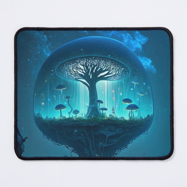 Artikelvorschau, Mushroom Kingdom - Underwater Fantasy Print entworfen und verkauft von FireScreen.
