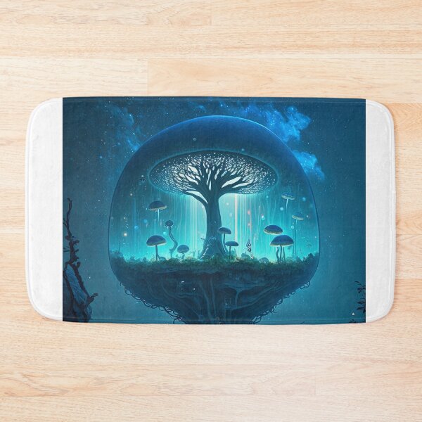 Artikelvorschau, Mushroom Kingdom - Underwater Fantasy Print entworfen und verkauft von FireScreen.