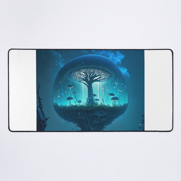 Artikelvorschau, Mushroom Kingdom - Underwater Fantasy Print entworfen und verkauft von FireScreen.