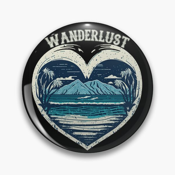 Item preview, Wanderlust Heart designed and sold by candlewithhare.