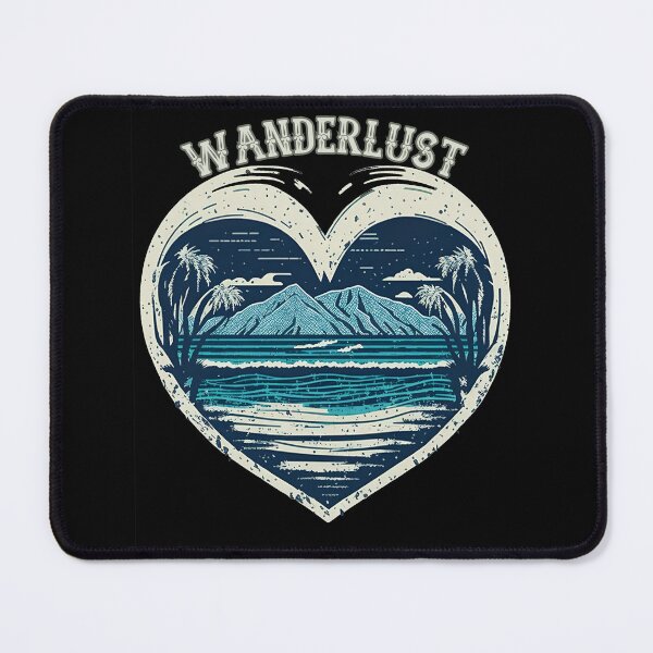 Item preview, Wanderlust Heart designed and sold by candlewithhare.