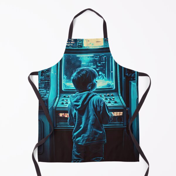 Item preview, Retro 1980s Boy in Arcade designed and sold by RETRO1985.