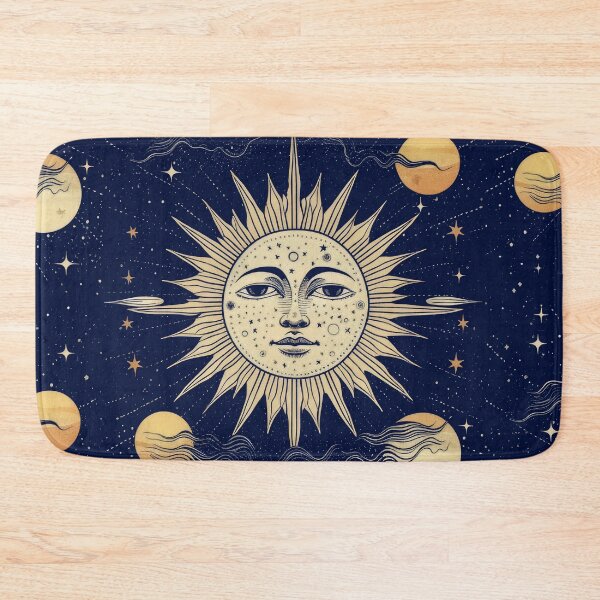 Item preview, Vintage Sun and Moon Retro Solar designed and sold by Odd World.