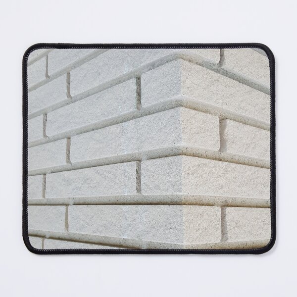 Item preview, Gray Brick Wall Corner - perspective photography designed and sold by Kim Arnott.